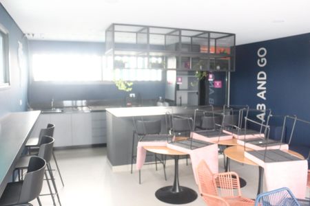 Studio à venda com 42m², 1 quarto e 1 vagaÁrea comum - Salão de festas