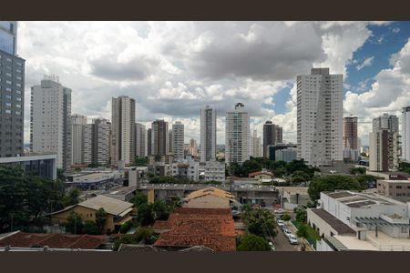Vista da Rua de apartamento para alugar com 1 quarto, 45m² em Setor Bueno, Goiânia