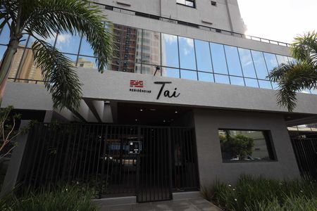 Apartamento para alugar com 45m², 1 quarto e 1 vagaFachada e Portaria