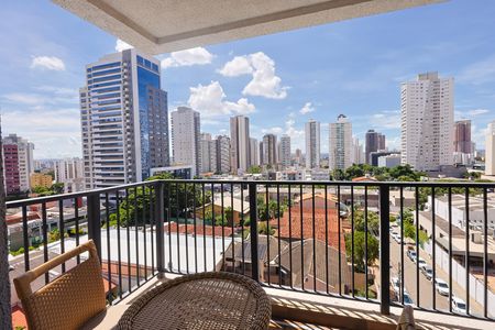 Sacada de apartamento para alugar com 1 quarto, 45m² em Setor Bueno, Goiânia