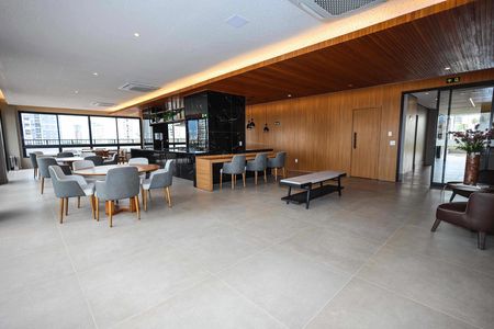 Apartamento para alugar com 45m², 1 quarto e 1 vaga Apartamento para alugar com 45m², 1 quarto e 1 vagaÁrea comum - Salão de festas