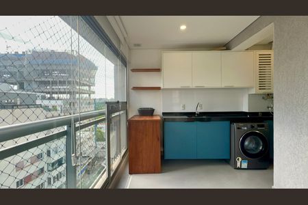 Apartamento para alugar com 49m², 1 quarto e 1 vagaVaranda