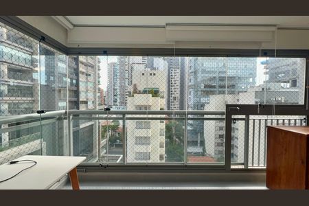 Apartamento para alugar com 49m², 1 quarto e 1 vagaVaranda
