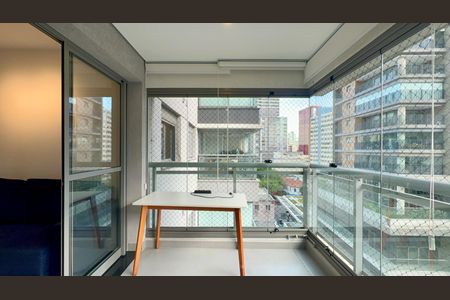 Varanda de apartamento para alugar com 1 quarto, 49m² em Pinheiros, São Paulo