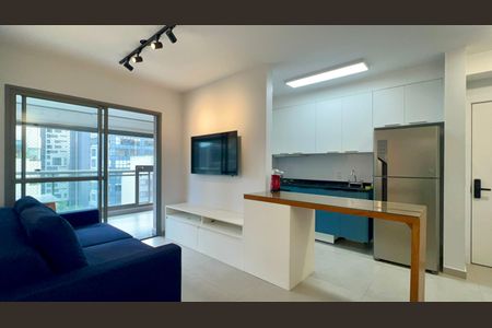 Sala de apartamento para alugar com 1 quarto, 49m² em Pinheiros, São Paulo