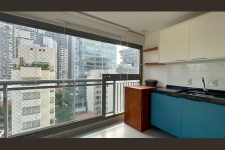 Varanda de apartamento para alugar com 1 quarto, 49m² em Pinheiros, São Paulo