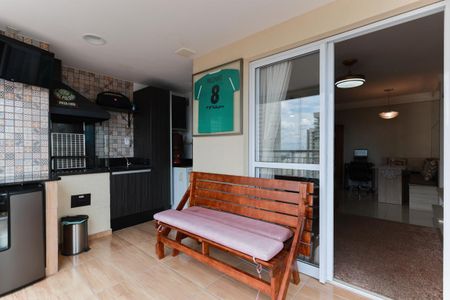 Varanda gourmet de apartamento à venda com 3 quartos, 72m² em Vila Ester (zona Norte), São Paulo