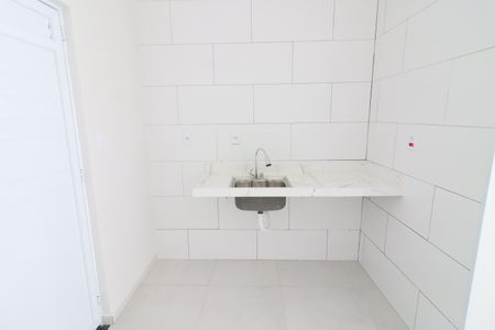 Cozinha de kitnet/studio para alugar com 1 quarto, 32m² em Vila Quitauna, Osasco