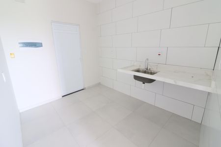Cozinha de kitnet/studio para alugar com 1 quarto, 32m² em Vila Quitauna, Osasco