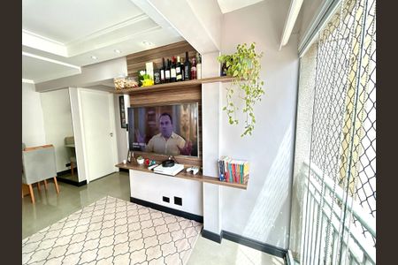 Varanda da Sala de apartamento para alugar com 2 quartos, 47m² em Ponte Grande, Guarulhos