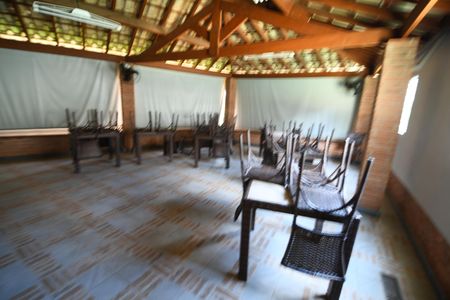 Casa de condomínio à venda com 80m², 3 quartos e 2 vagasÁrea comum - Salão de festas