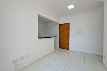 Sala de apartamento para alugar com 1 quarto, 45m² em Vila Tupi, Praia Grande