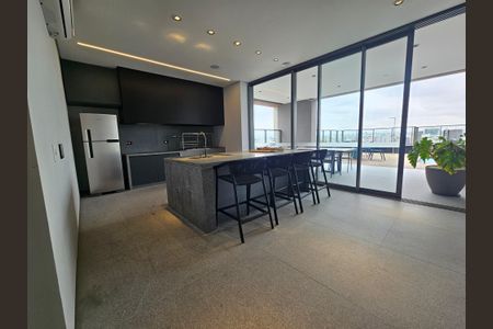 Studio para alugar com 27m², 1 quarto e sem vagaÁrea comum - Salão de festas