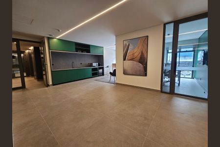 Studio para alugar com 27m², 1 quarto e sem vagaCoworking