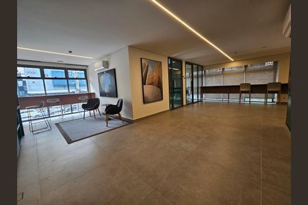 Studio para alugar com 27m², 1 quarto e sem vagaÁrea comum - Salão de festas