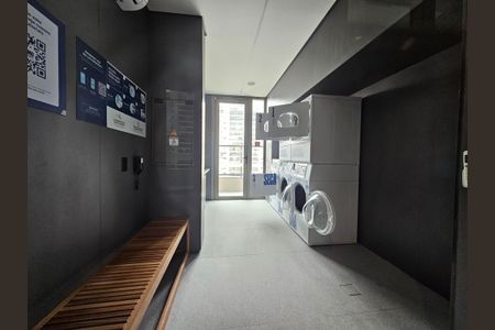 Studio para alugar com 27m², 1 quarto e sem vagaLavanderia