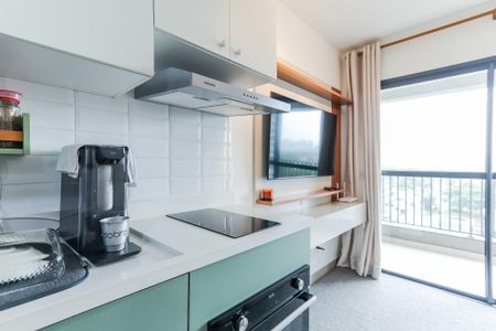 Apartamento para alugar com 34m², 1 quarto e sem vaga Apartamento para alugar com 34m², 1 quarto e sem vagaSala / Cozinha