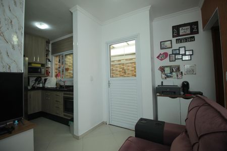Sala de apartamento à venda com 2 quartos, 50m² em Vila Junqueira, Santo André