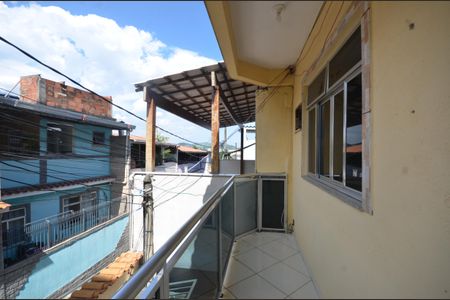 Varanda da Sala de casa de condomínio para alugar com 3 quartos, 140m² em Bento Ribeiro, Rio de Janeiro