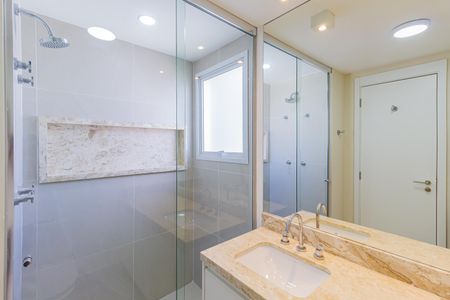 Apartamento para alugar com 113m², 3 quartos e 2 vagasBanheiro da Suíte 1