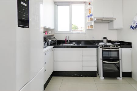 Cozinha de apartamento à venda com 2 quartos, 55m² em Padre Eustáquio, Belo Horizonte