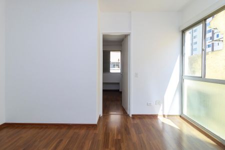 Sala de apartamento para alugar com 1 quarto, 35m² em Santo Amaro, São Paulo