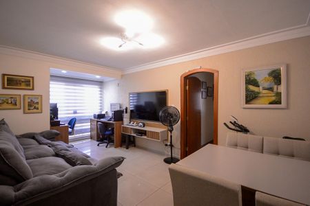 Sala  de apartamento à venda com 3 quartos, 74m² em Jardim Santa Cruz (sacoma), São Paulo