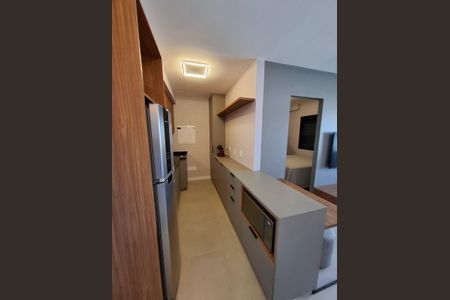 Cozinha de kitnet/studio para alugar com 1 quarto, 41m² em Centro, Campinas