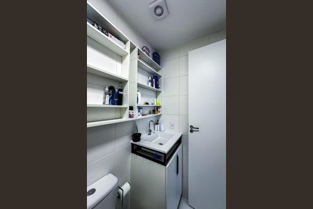 Banheiro de apartamento à venda com 1 quarto, 29m² em Belenzinho, São Paulo