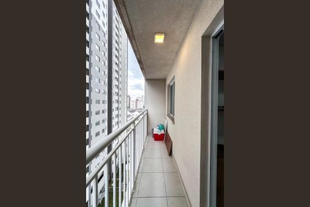 Varanda da Sala de apartamento à venda com 1 quarto, 29m² em Belenzinho, São Paulo
