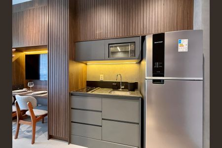 Studio para alugar com 25m², 0 quarto e sem vaga Studio para alugar com 25m², 0 quarto e sem vagaCozinha