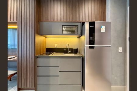 Studio para alugar com 25m², 0 quarto e sem vaga Studio para alugar com 25m², 0 quarto e sem vagaCozinha