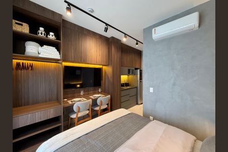 Studio para alugar com 25m², 0 quarto e sem vaga Studio para alugar com 25m², 0 quarto e sem vagaQuarto