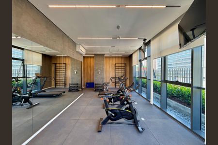 Studio para alugar com 25m², 0 quarto e sem vaga Studio para alugar com 25m², 0 quarto e sem vagaAcademia