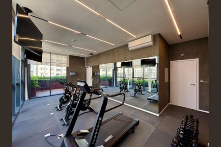 Studio para alugar com 25m², 0 quarto e sem vaga Studio para alugar com 25m², 0 quarto e sem vagaAcademia