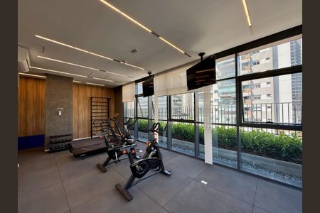 Studio para alugar com 25m², 0 quarto e sem vaga Studio para alugar com 25m², 0 quarto e sem vagaAcademia