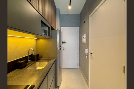 Studio para alugar com 25m², 0 quarto e sem vaga Studio para alugar com 25m², 0 quarto e sem vagaCozinha
