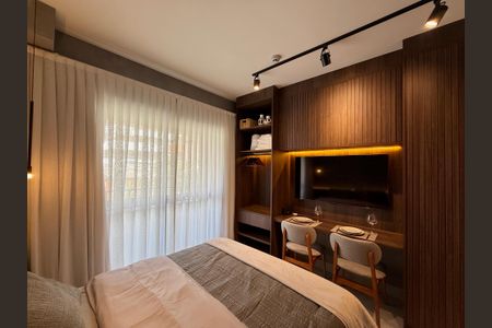 Studio para alugar com 25m², 0 quarto e sem vaga Studio para alugar com 25m², 0 quarto e sem vagaQuarto