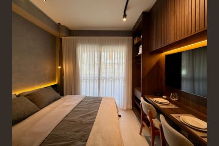 Studio para alugar com 25m², 0 quarto e sem vaga Studio para alugar com 25m², 0 quarto e sem vagaQuarto