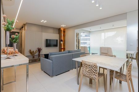 Sala de apartamento à venda com 4 quartos, 133m² em Vila Andrade, São Paulo