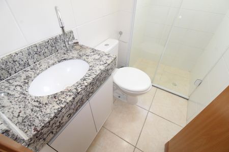 Banheiro  de apartamento para alugar com 2 quartos, 44m² em Jardim das Industrias, São José dos Campos