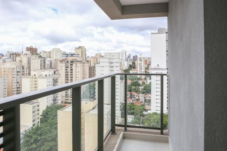 Sacada de kitnet/studio para alugar com 1 quarto, 30m² em Pompeia, São Paulo
