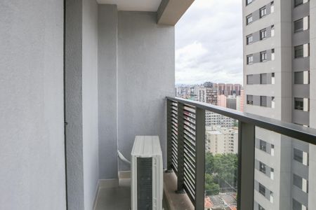 Sacada de kitnet/studio para alugar com 1 quarto, 30m² em Pompeia, São Paulo