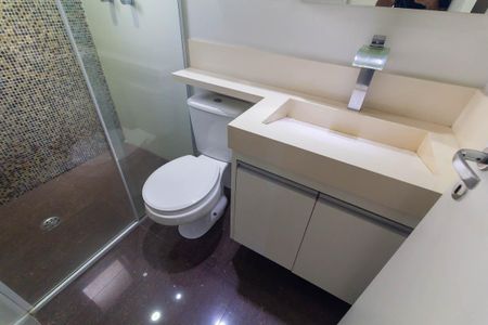 Apartamento para alugar com 117m², 3 quartos e 1 vagaBanheiro da Suíte