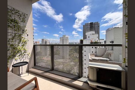 Studio para alugar com 27m², 1 quarto e sem vaga Studio para alugar com 27m², 1 quarto e sem vagaVaranda