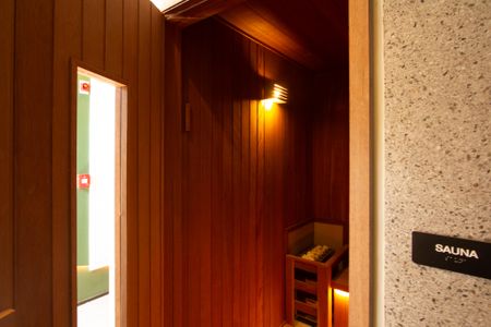 Studio para alugar com 27m², 1 quarto e sem vaga Studio para alugar com 27m², 1 quarto e sem vagaSauna