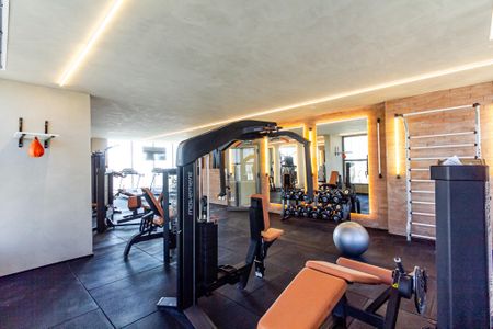 Studio para alugar com 27m², 1 quarto e sem vaga Studio para alugar com 27m², 1 quarto e sem vagaÁrea comum - Academia