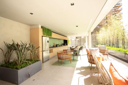 Studio para alugar com 27m², 1 quarto e sem vaga Studio para alugar com 27m², 1 quarto e sem vagaÁrea gourmet