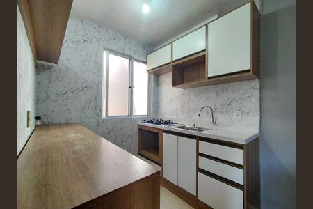 Cozinha  de apartamento para alugar com 1 quarto, 50m² em Canudos, Novo Hamburgo