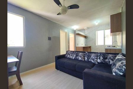 Sala  de apartamento para alugar com 1 quarto, 50m² em Canudos, Novo Hamburgo